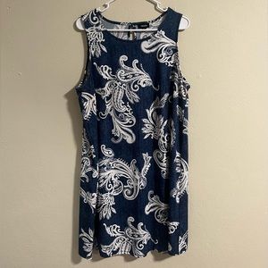 Tacera midi dress - 1X - sleeveless